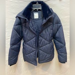 Mayoral navy blue puffer coat in size girls 16